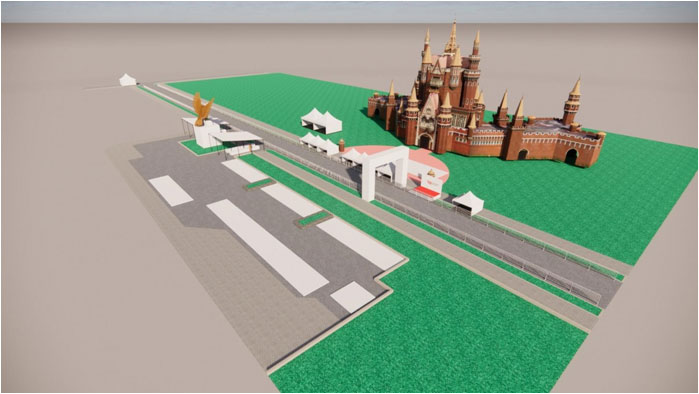 Layout Race Village